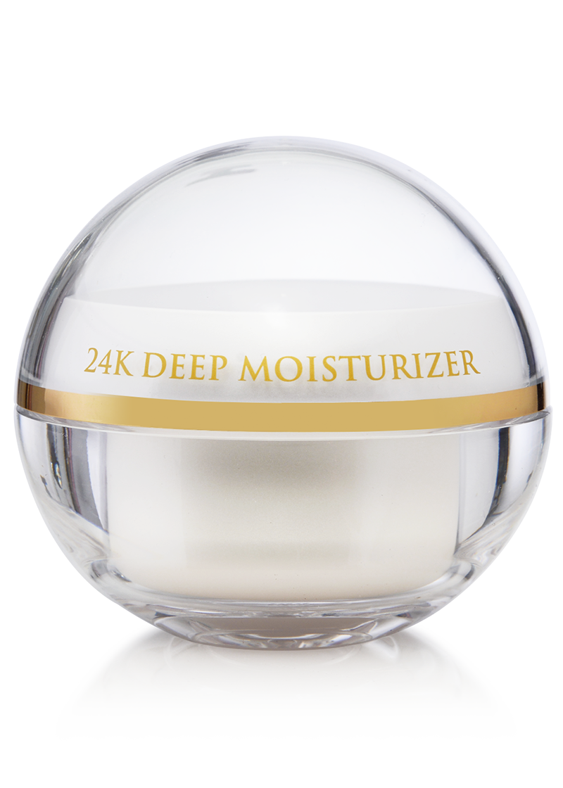 Crema hidratante profunda 24K