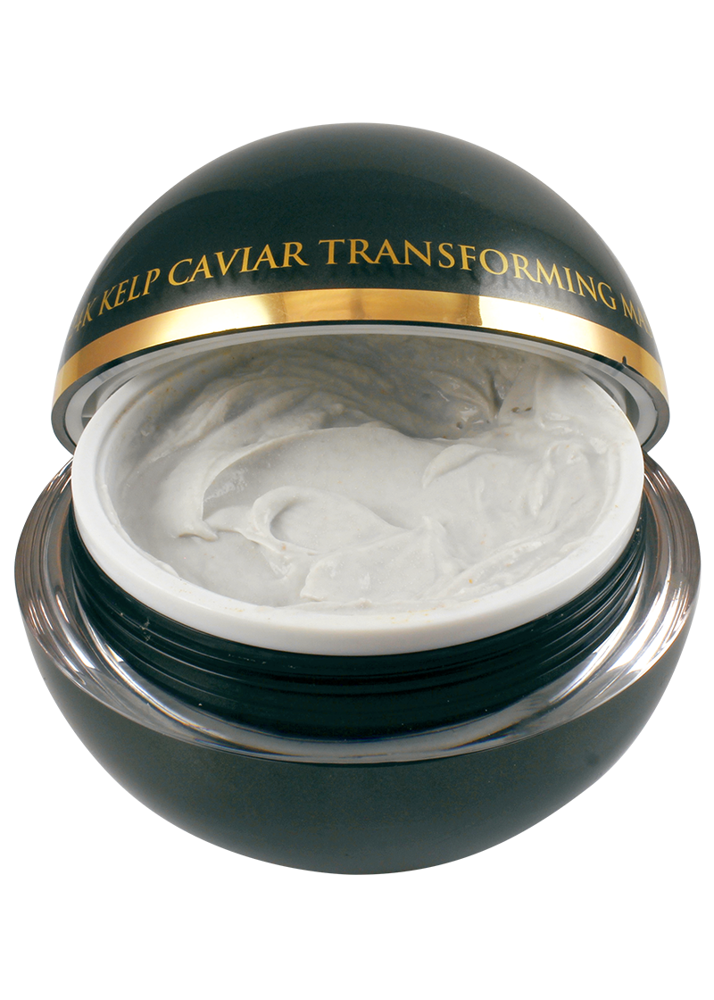 Caviar Transforming Mask with an open lid